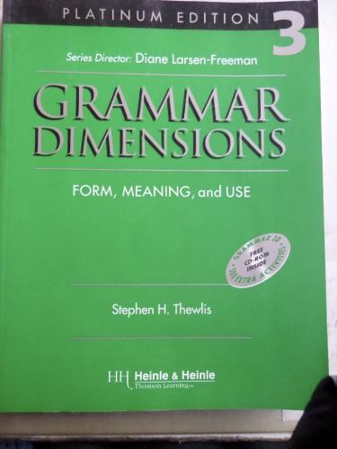 Grammar Dimensions 3 Stephen H. Thewlis