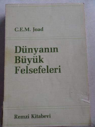 Dünyanın Büyük Felsefeleri C.E.M. Joad
