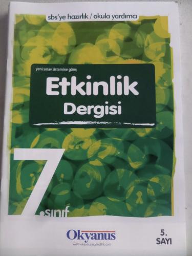 7. Sınıf Etkinlik Dergisi 5. Sayı