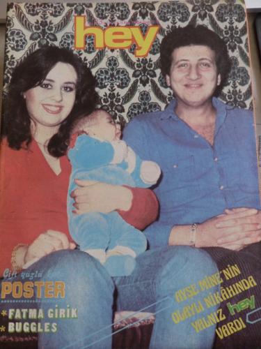 Hey Dergisi 1980 / 23 Kapak Ayşe Mine'nin Olaylı Nikahında Yalnız HEY 