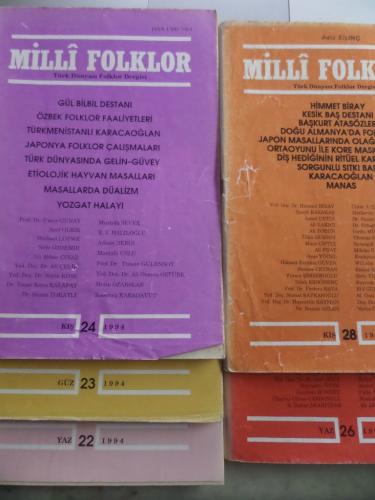 Milli Folklor 1994-1995 / 22-23-24-26-28