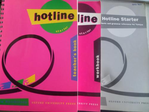 Hotline Starter Teacher's Book + Workbook + New Tests and Grammar Refe