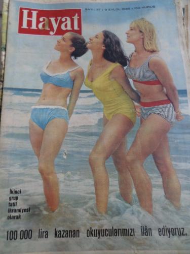 Hayat Dergisi 1965 / Sayı 37 - 9 Eylül