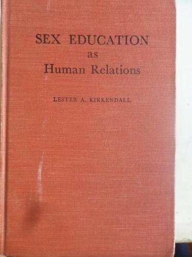 Sex Education as Human Relations