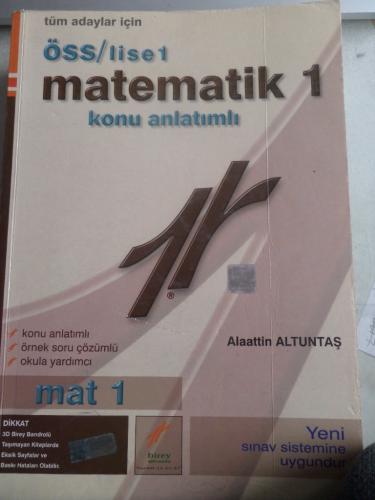 ÖSS Lise 1 Matematik 1 Konu Anlatımlı