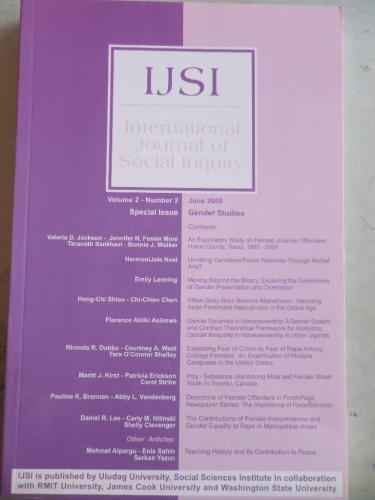International Journal of Social Inquiry 2009 / 2