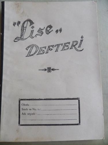 Tıp Konulu Notlar Yazılı Eski Defter