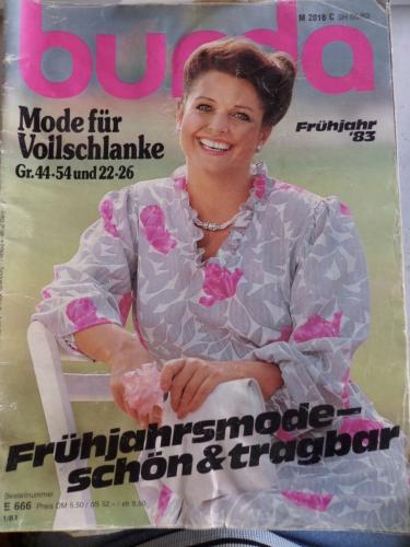 Burda Dergisi 1983 / E666