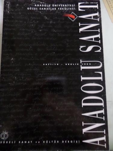 Anadolu Sanat Dergisi 1999 / 10