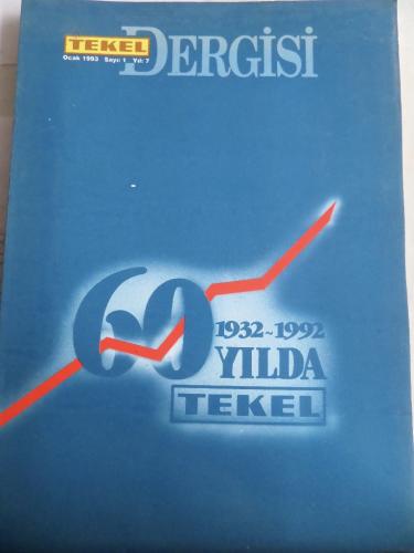 Tekel Dergisi 1993 / 1