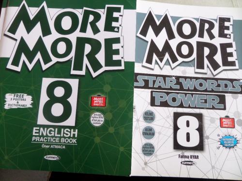 More & More 8 English Practice Book + Star Words Power