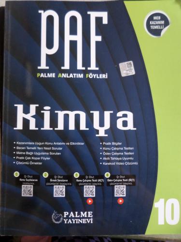 10. Sınıf Kimya Anlatım Föyleri