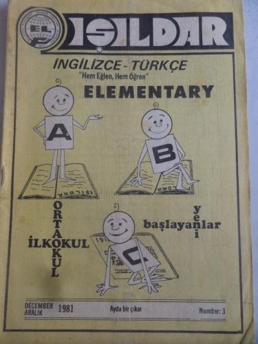 Işıldar İngilizce Türkçe Dergi 1981 / 3