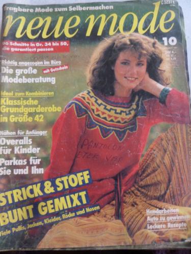 Neue Mode 1981 / 10