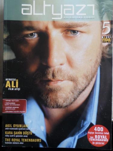 Altyazı Aylık Sinema Dergisi 2002 / 5