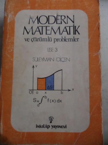 Modern Matematik ve Çözümlü Problemler Lise 3 Süleyman Ölçen