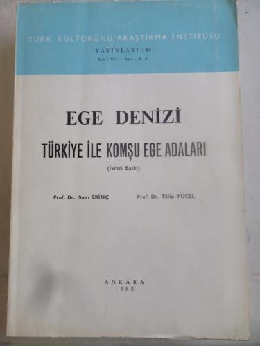 Ege Denizi Türkiye İle Komşu Ege Adaları Sırrı Erinç