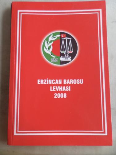 Erzincan Barosu Levhası 2008