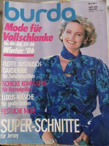 Burda Dergisi 1986 / 4