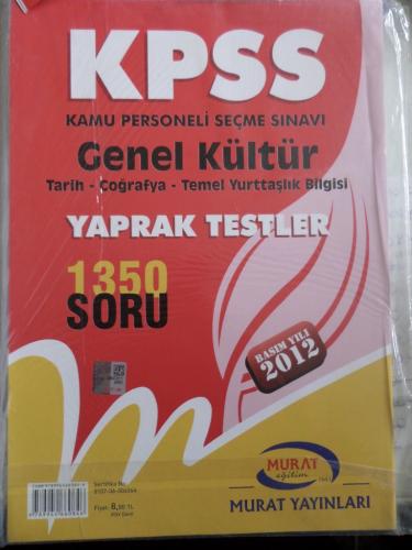 KPSS Genel Kültür Yaprak Testler