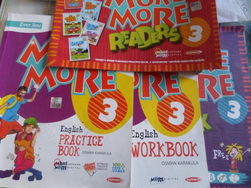 More & More 3 Practice Book + Readers + Workbook + Craft Book