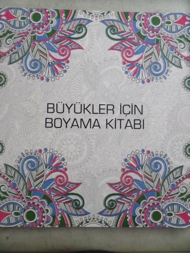 Büyükler İçin Boyama Kitabı