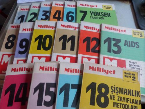Milliyet Sağlık Kitapları / 16 Adet