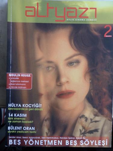 Altyazı Aylık Sinema Dergisi 2001 / 2
