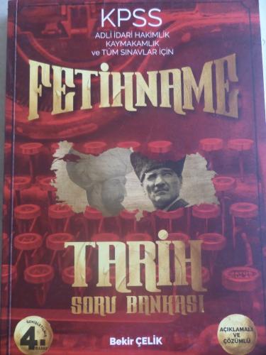 KPSS Fetihname Tarih Soru Bankası Bekir Çelik