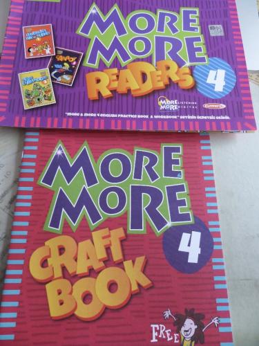 More & More 4 Readers + Craft Book