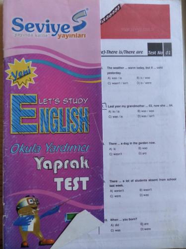 7. Sınıf Let's Study English Yaprak Test