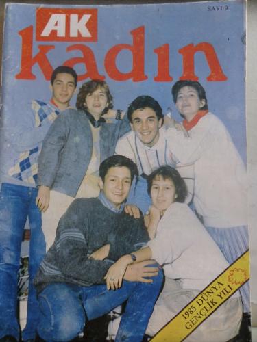 Akkadın Dergisi 1985 / 9 - Dünya Gençlik Yılı