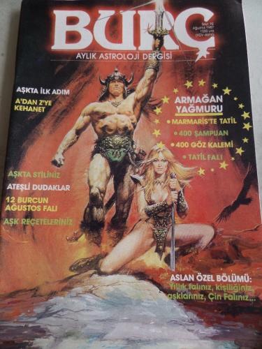 Burç Aylık Astroloji ve Magazin Dergisi 1987 / 92