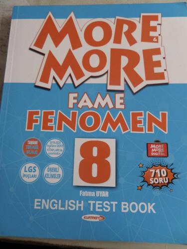 More & More Fame Fenomen 8 English Test Book Fatma Uyar