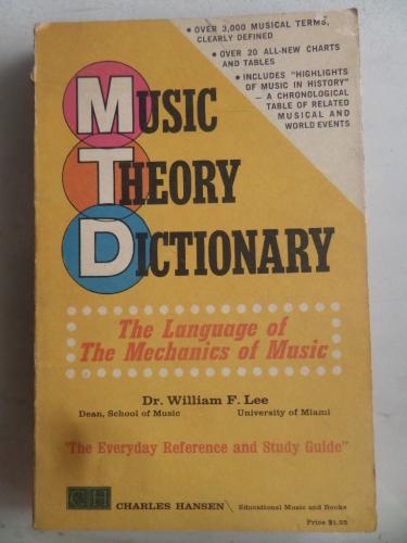 Music Theory Dictionary