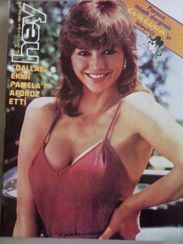 Hey Dergisi 1980 / 3 Kapak Dallas Ekibi Pamela'yı Aforoz Etti - Curcun