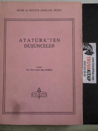 Atatürk'ten Düşünceler