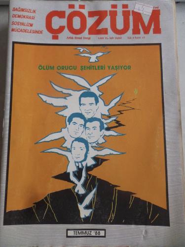 Çözüm Aylık Siyasi Dergi 1988 / 15