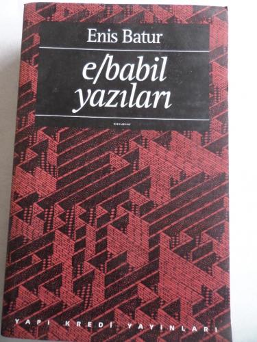 E/ Babil Yazıları