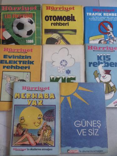Hürriyet Genel Kültür Cep Kitapçıkları / 8 Adet
