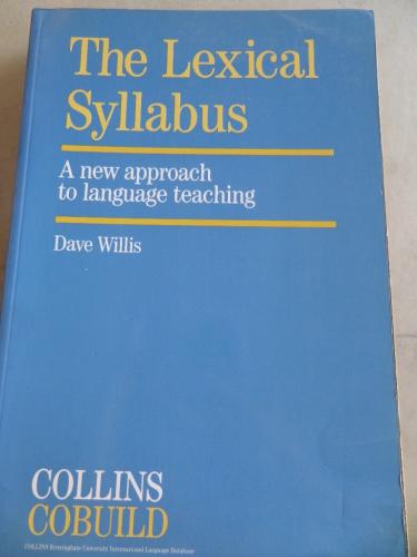 The Lexical Syllabus Dave Willis