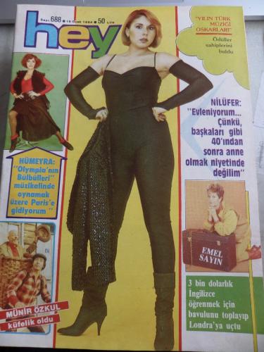 Hey Dergisi 1984 / 688 Kapak Nilüfer Evleniyorum