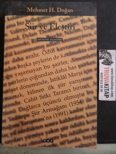 Şiir ve Eleştiri