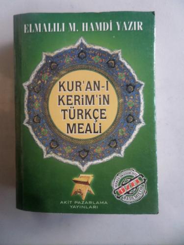 Kur'an-ı Kerim'in Türkçe Meali Elmalılı Hamdi Yazır