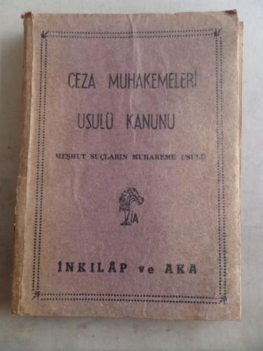Ceza Muhakemeleri Usulü Kanunu