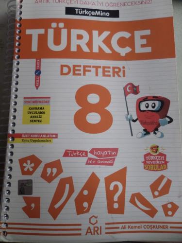 8. Sınıf Türkçe Defteri