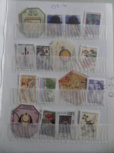 Koleksiyon Pul ( 16 Adet )