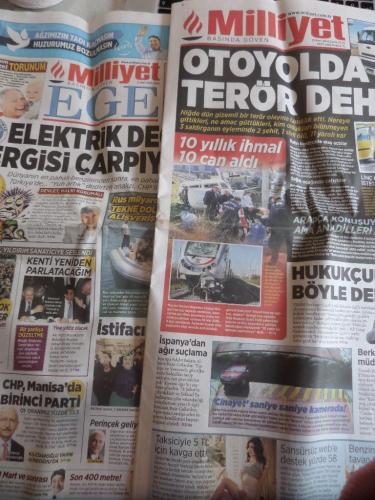 Milliyet Gazetesi 21 Mart 2014 ( Milliyet Ege ve Cadde Eki İle Beraber