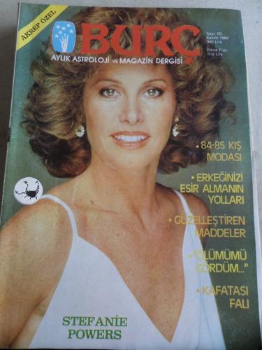 Burç Aylık Yıldız Falı ve Magazin Dergisi 1984 / 59 - Stefanie Powers