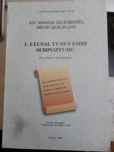 1. Ulusal Yunus Emre Sempozyumu